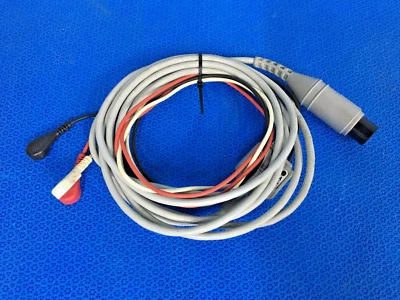 Protocolo Welch Allyn 008-0315-00, Lote: 156228. Broches de presión de cable ECG de 3 cables Foto 1 de 4