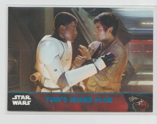 Star Wars The Force Awakens Series 1 Trading Card Blue Parallel #85 - Image 1 of 1
