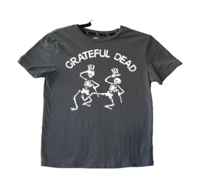 Grateful Dead Dancing Skeletons Youth Size Medium Short Sleeve T Shirt Gray 2022 - Picture 1 of 10