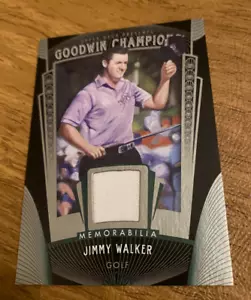 2015 Upper Deck Goodwin Champions JIMMY WALKER Memorabilia Jersey Shirt PGA - Picture 1 of 2