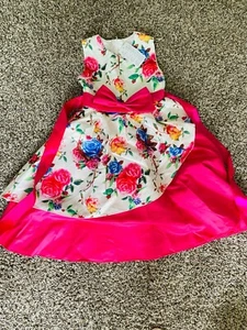 Dress birthday kids girls pink white 10-12 years old. New with tags. - Picture 1 of 3