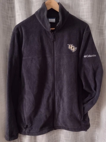 Columbia Fleece Jacket w/ UCF (University of Central Florida) College Logo Large Cover