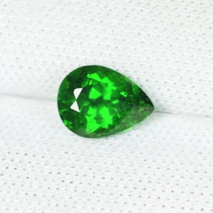0,80 ct EXCELENTE TOP BRILLANTE BONITO VERDE - CROMO NATURAL TURMALINA 5120 6C - Imagen 1 de 2