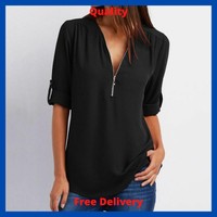 Camisa con Rayas Blusa Moderna Para Mujer Damas Señoras Ultima Moda Sexy  2020 | eBay