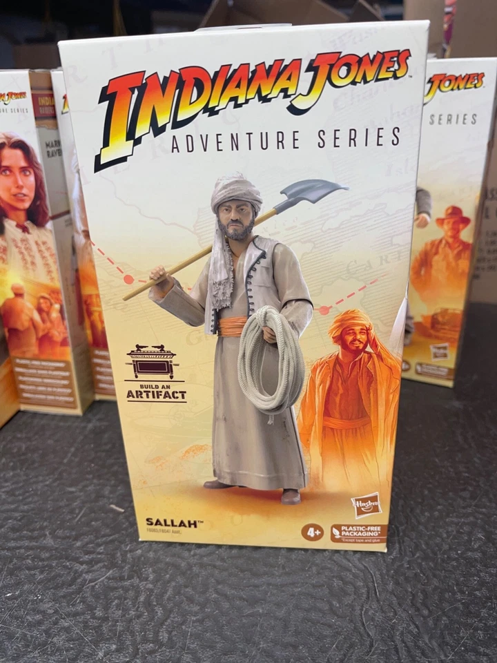 HASBRO INDIANA JONES ADVENTURE SERIES SALLAH 6'' ACTION FIGURE