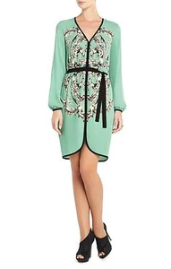 NUEVO VESTIDO BCBGMAXAZRIA AZRA ESTAMPADO MEDALLÓN NFG6P288/M802 TALLA M - Imagen 1 de 3