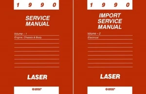1990 Plymouth Laser Shop Service Repair Manual - Picture 1 of 1