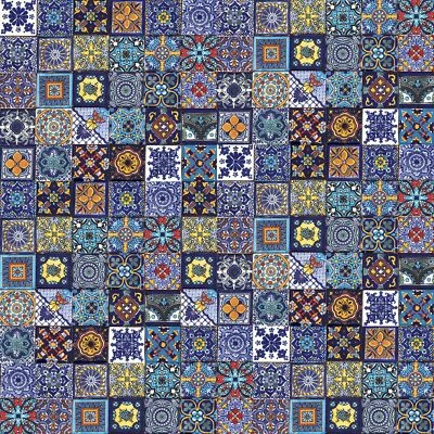 Small Wall Tiles 5x5cm Mexican Tiles Talavera Decoration Bathroom Kitchen-Tonito - Image 1 of 4