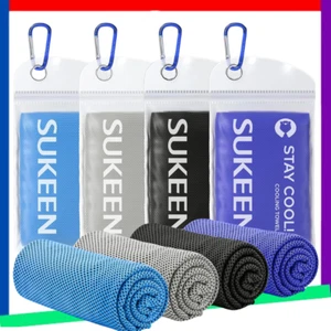 4 Pack Cooling Towel (40"x12"),Ice Towel,Soft Breathable Chilly Towel - Picture 1 of 10
