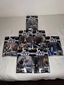 Star Wars Episode III Saga Collection Lot of 7 NIB Action Figures - Picture 1 of 9