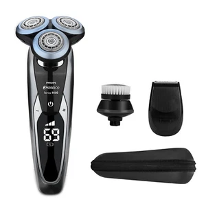 Philips Series 9000 Shaver 9850 Wet&Dry Men's Electric S9733 Digital Display - Picture 1 of 9