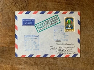 PORTUGAL 1973 COVER FIRST FLIGHT LISBON STUTTGART MUNICH BOEING 727 LUFTHANSA 02 - Picture 1 of 2