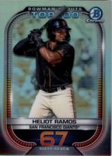 2021 Bowman Chrome Scouts Top 100 Refractors Baseball Card Pick