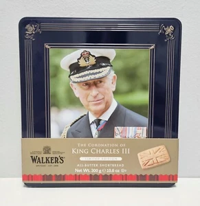 King Charles Limited Collector’s Edition Shortbread Cookies Tin- STILL SEALED - Picture 1 of 2
