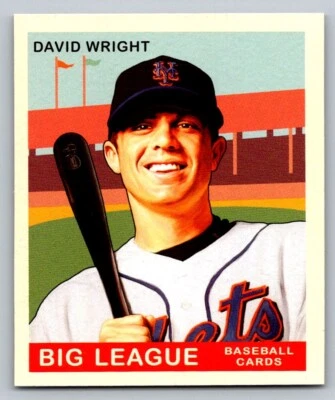 2007 Upper Deck Goudey #136 David Wright Red Backs - Image 1 of 2