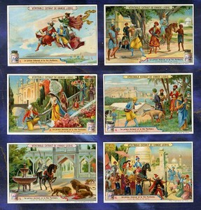 Series 6 Chromos Liebig S679 Prince Achmed Fairy Fairy Fairy Fe Paribanu Trade Card