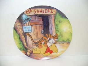 Fun In 100 Acre Woods Collection Hello Pooh Plate First Issue #4461A 1996 8-1/8" - Picture 1 of 6