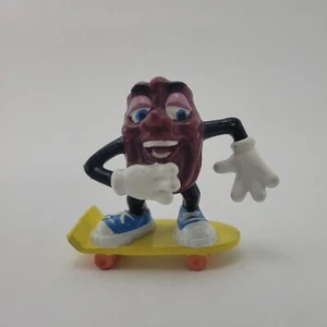 California Raisins Skateboarder S. B. STUNTZ Hardees Series #2 PVC Figur 1988 - Bild 1 von 6