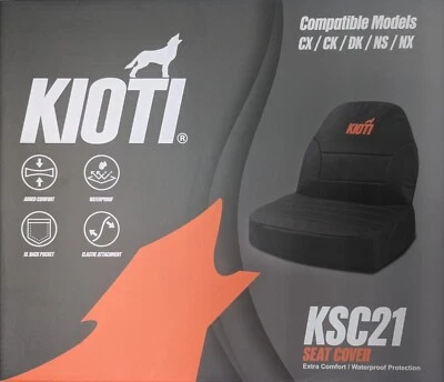 Nueva cubierta de asiento genuina OEM Kioti KSC21 para tractores CX CK DK NS NX Series Foto 1 de 4