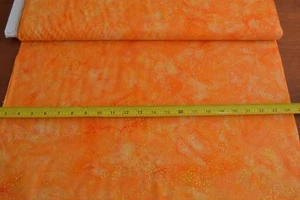 34" Long, Orange on Orange Batik, Indonesia, Hoffman/885-13 Orange, V507 - Picture 1 of 6