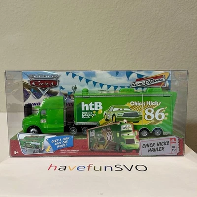 Disney Pixar Cars htB Chick Hicks Hauler Race O Rama #2 - Image 1 of 4