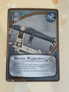 Naruto CCG, Preparación Barrera, 717, 1ª Edición, LP, Lámina - Imagen 1 de 1