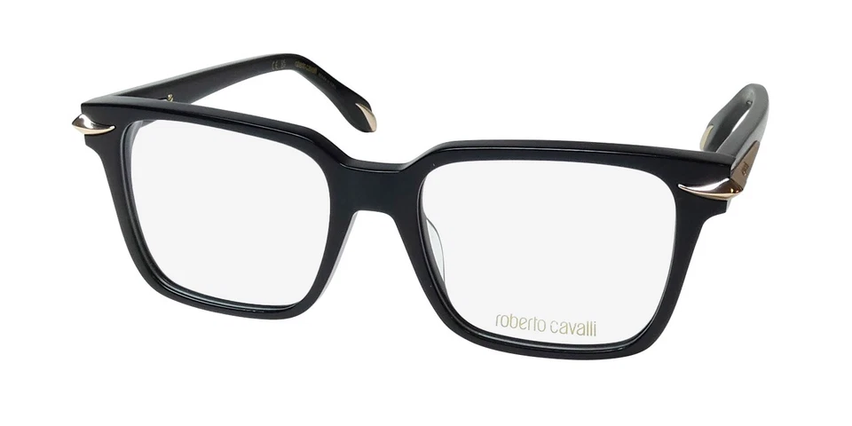 ROBERTO CAVALLI VRC019 EYEGLASS FRAME/GLASSES RECTANGULAR LENSES AUTHENTIC RARE - Image 1 of 1