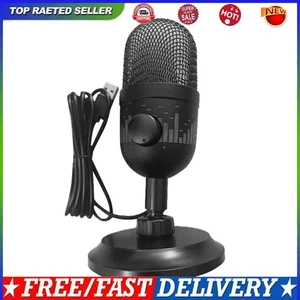 USB Gaming Microphone RGB Computer Microphone PC Mic for Streaming Recording #g - Bild 1 von 12