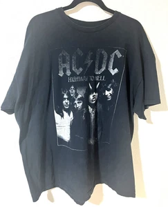 AC/DC HIGHWAY TO HELL T-Shirt schwarz Band Konzert Rock and Roll Grafik Größe XXL - Bild 1 von 4