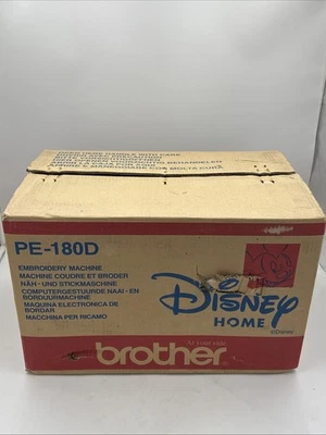 Brother Disney Embroidery Machine PE-180D New Open Box - Image 1 of 4