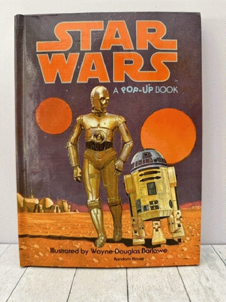 Star Wars Pop-up Sci-Fi Adventure Story 1978 First Print / Ed. Collectable HC Foto 1 de 1
