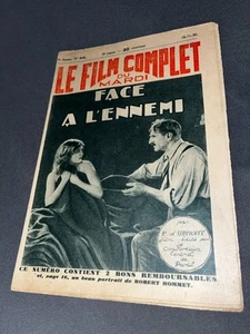 Revue Le film complet No 936 de 1930 - Face à l'ennemi - Picture 1 of 1