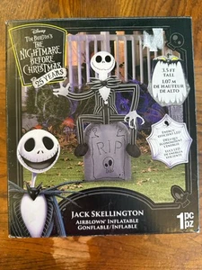 Gemmy The Nightmare Before Christmas Airblown Jack Skellington Disney - Picture 1 of 3