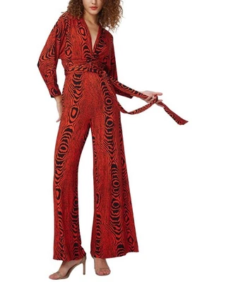 Diane Von Furstenberg Aurelia Two Jumpsuit Women's  Xxs - Image 1 of 3