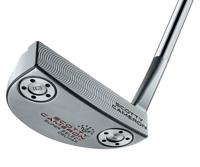 Left Hand Titleist Scotty Cameron Super Select Del Mar Putter 33.5" Very Good - Image 1 of 4
