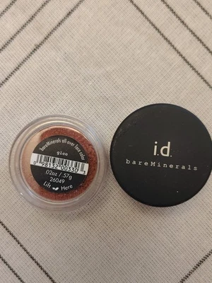 i.d. bareMinerals All Over Face Color GLEE Loose Powder .02oz/.57g NEW &  RARE - Image 1 of 3