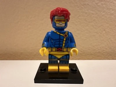 Lego Marvel X-Men Cyclops Minifigure Custom - Image 1 of 4