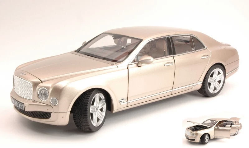 BENTLEY MULSANNE 2010 GOLD 1:18 - Immagine 1 di 1