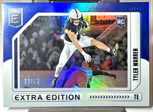 TYLER WARREN 2025 Panini Donruss Elite SP #/75 ROOKIE EXTRA EDITION Insert COLTS - Picture 1 of 4
