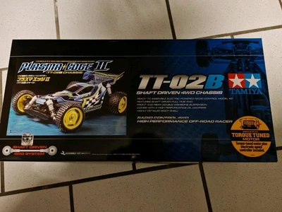 TAMIYA Buggy Bausatz 1:10 RC Plasma Edge II (TT-02B) / 300058630 - Bild 1 von 2