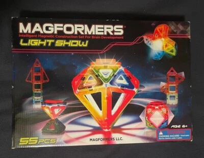 Magformers 55-Piece Light Show Set - NIB - Image 1 of 4