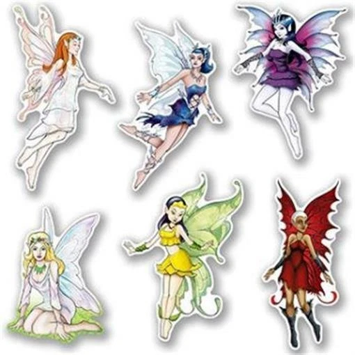 童话镂空纸 6 包 9 英寸至 12 英寸仙女墙装饰仙女派对用品 — 第 1/1 张图片