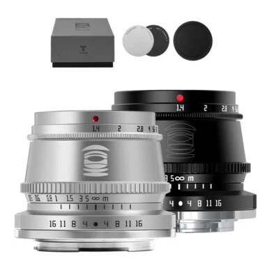 TTArtisan 35mm F1.4 APS-C Lens for Nikon Z fc Z50 Z5 Z6 Z7 Z6II Large Aperture - Image 1 of 4