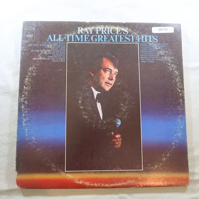 Ray Price All Time Greatest Hits LP Vinyl Record Album - Image 1 of 4