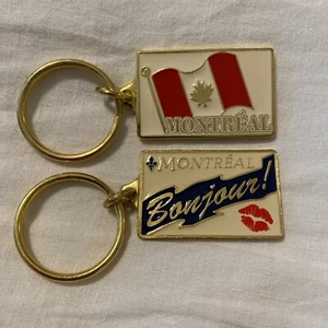 2 Montreal Canada Keychains - Picture 1 of 3
