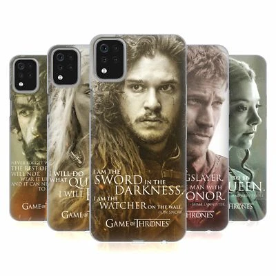 OFFICIAL HBO GAME OF THRONES CHARACTER PORTRAITS SOFT GEL CASE FOR LG PHONES 1 - Image 1 of 4