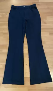 Pantalones Express Editor para mujer talla 8L negros acampanados tiro medio pantalón carrera - Imagen 1 de 13