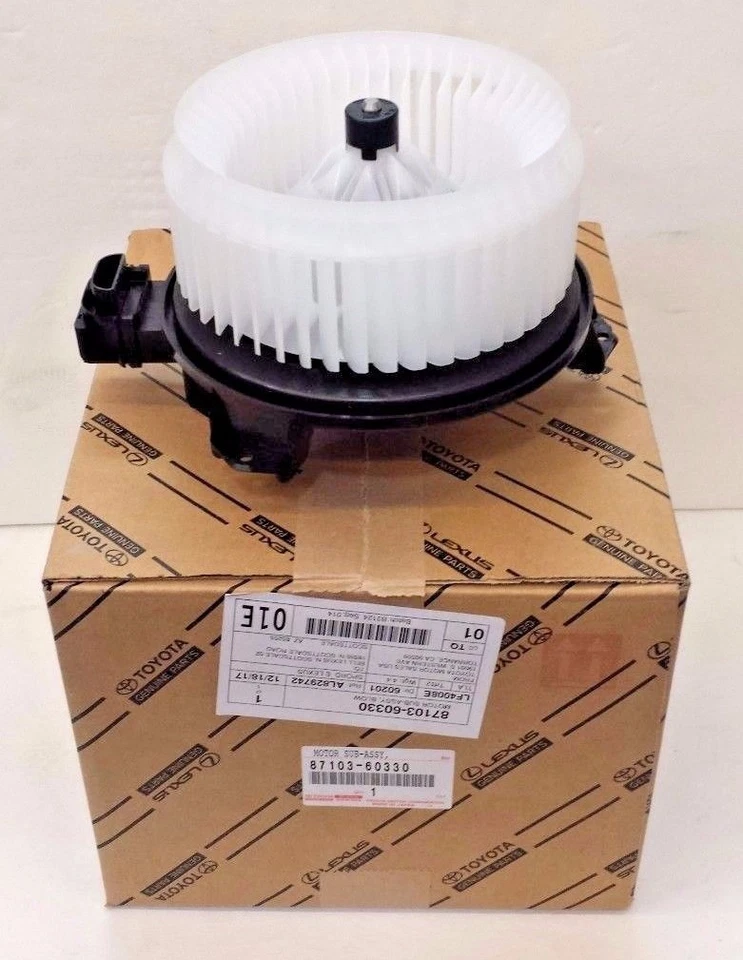 ОРИГИНАЛЬНЫЙ ЗАВОДСКОЙ ДВИГАТЕЛЬ ПЕРЕДНЕГО ОБОГРЕВАТЕЛЯ И ВЕНТИЛЯТОРА ПЕРЕМЕННОГО ТОКА LEXUS 2008-2009 GX470 87103-60330 - Изображение 1 из 1