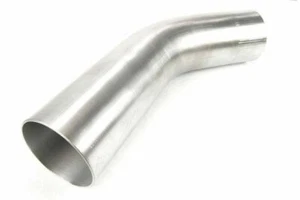 2.5" Stainless Steel Piping 45 Degree Mandrel Bend Intake Exhaust Intercooler - Picture 1 of 1