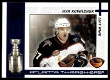 2003-04 Pacific Quest for the Cup BLUE Ilya Kovalchuk /150 Atlanta Thrashers #4